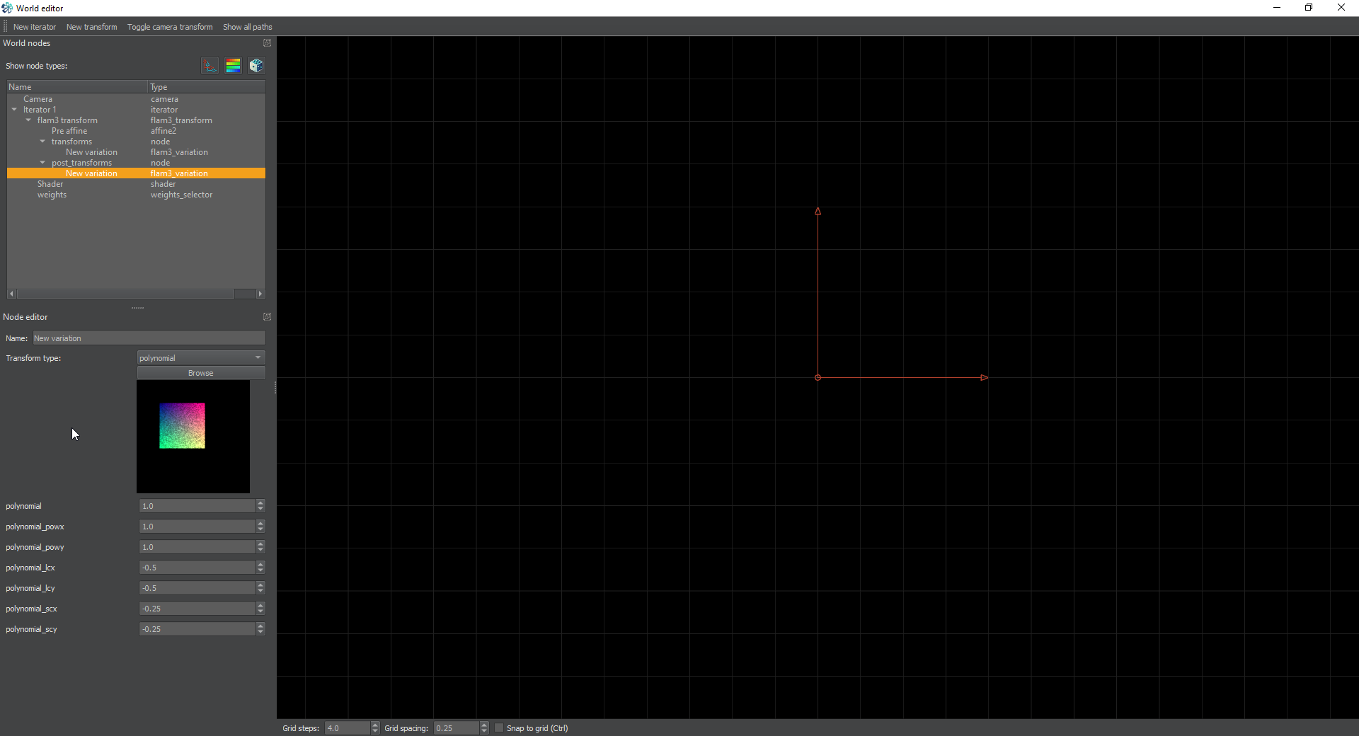 Small Square Editor